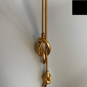 Madewell Knotshine necklace